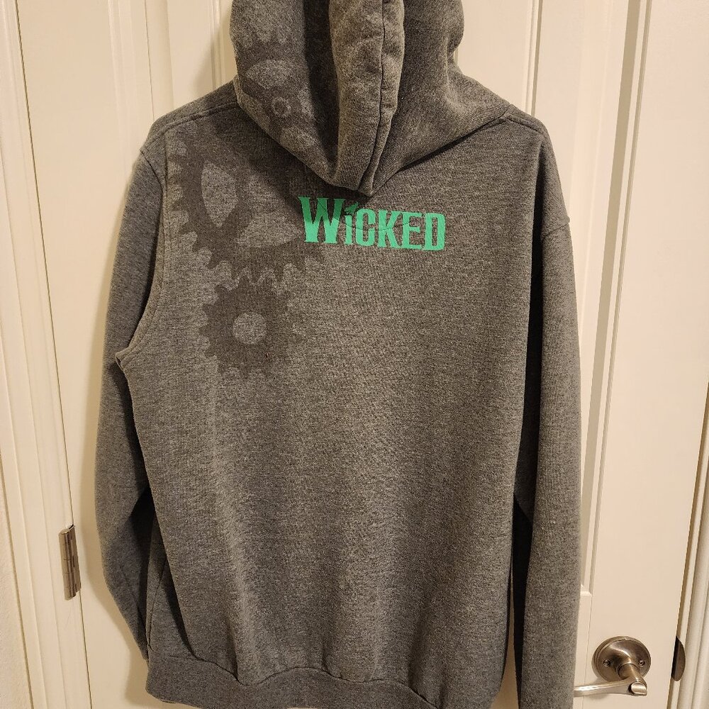 Wicked, Broadway tour, Elphaba hoodie, sweatshirt, Large - Picture 2 of 5